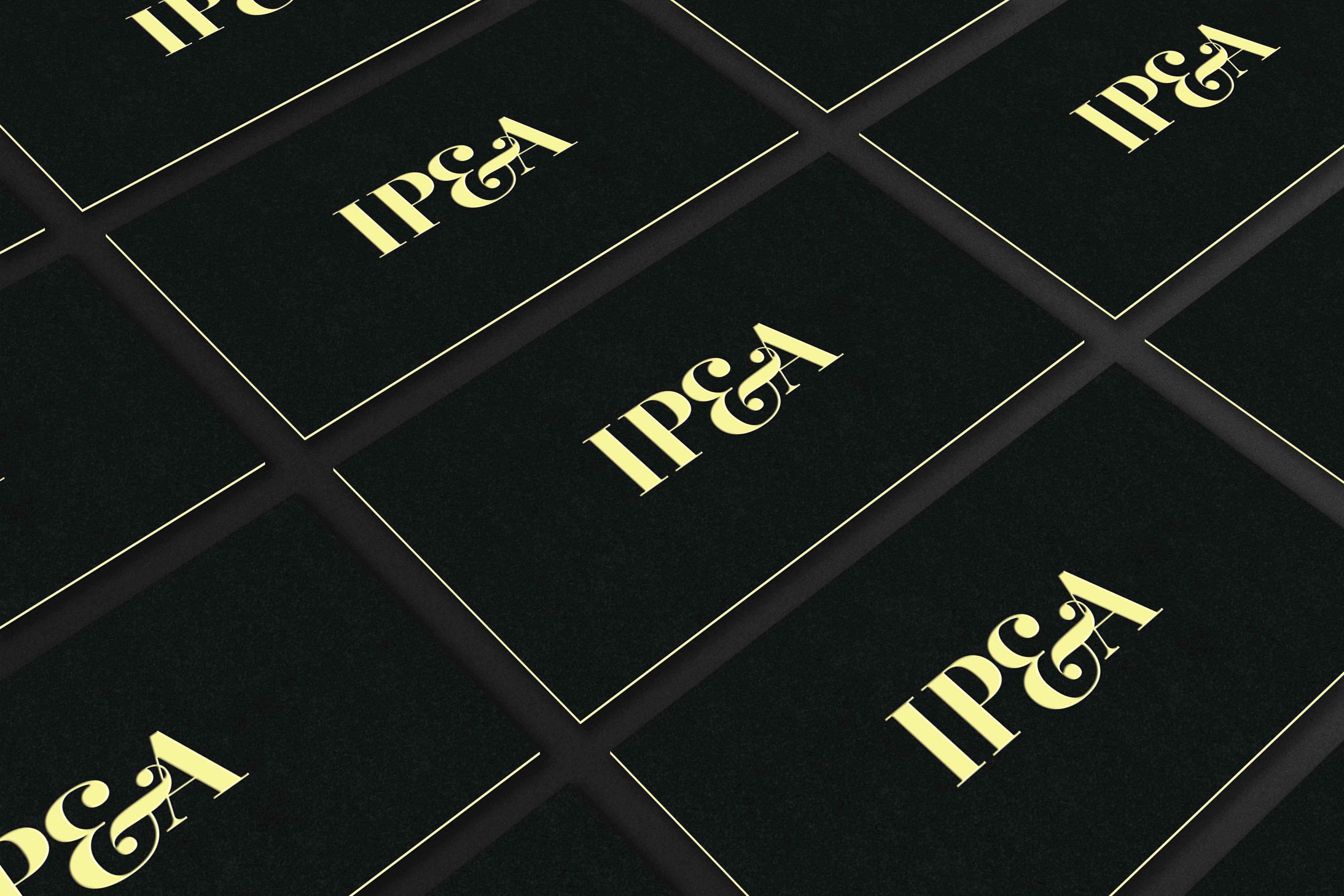 ipa business cards classic grid
